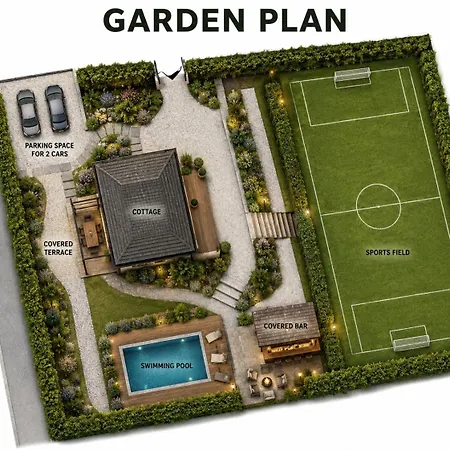 Hébergement de vacances Family With Private Pool, Bar & Sports Field Hvezdonice